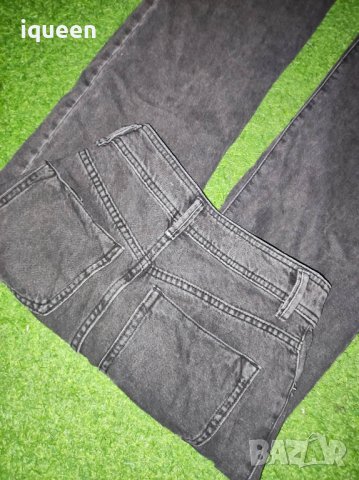 Дънки Bershka wide leg широк крачол, снимка 3 - Дънки - 39216538