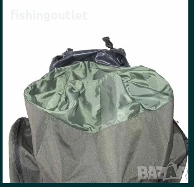  Раница 50 литра за лов, риболов и туризъм . Водонепромукаема 67 лв., снимка 3 - Екипировка - 30907348