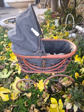 винтидж количка , снимка 4 - Антикварни и старинни предмети - 48677674