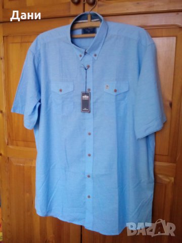 3XL Мъжки ризи с къс ръкав, снимка 2 - Ризи - 29361162