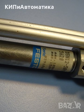 Пневматичен цилиндър Festo DSN12-50-PA pneumatic cylinder, снимка 4 - Резервни части за машини - 38283794