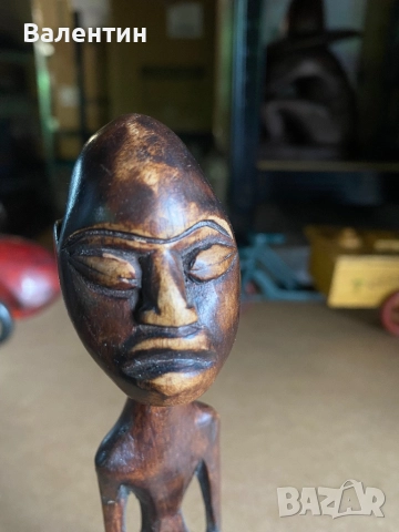 Ръчно изработена дървена фигура / статуетка, снимка 6 - Статуетки - 51952406