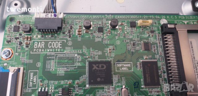 Основна платка ,EBT64032624,EAX66203805(1.2), снимка 2 - Части и Платки - 29994518