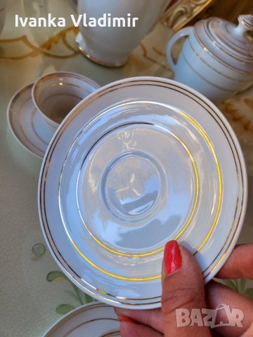 Френски сервиз за кафе LIMOGES , снимка 10 - Сервизи - 42781975