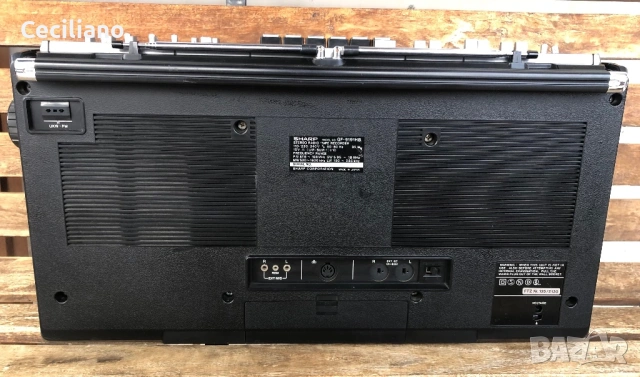 Радиокасетофон SHARP GF 9191 HB (Japan), снимка 10 - Радиокасетофони, транзистори - 53039527