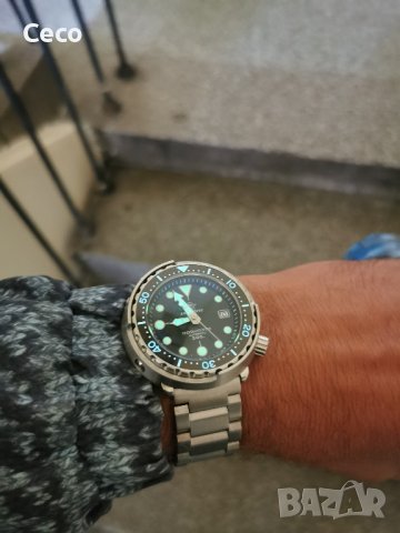 Автоматичен водолазен часовник Addiesdive Diver Deep Sea Hunter. Стъкло Сапфир кристал NH35 Seiko.