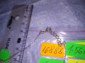ФИНА СРЕБЪРНА СКЪПОЦЕННА ГРИВНИЧКА СРЕБРО 925 със СЪРЧИЦА и ФАСЕТИРАНИ ЦИРКОНИ 16888, снимка 8