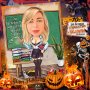 🎃🎃 КАРИКАТУРА с HALLOWEEN тематика 🎃🎃, снимка 9