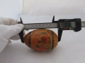 Старинно руско православно ръчно рисувано яйце М1, снимка 7