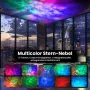 LED нощна лампа, LED звездно небе, лампа за проектор Galaxy, въртяща се на 360°, снимка 4