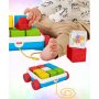 Бебешка количка с кубчета за дърпане Fisher Price , снимка 5