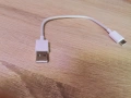 Кабел USB - type C бял, снимка 3