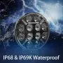 LED Халоген 9 инча Ø 218 мм/Работна лампа – NA550, снимка 8