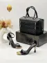 Chanel Дамски Чехли На Ток Шанел - Различни Цветове Код SEM-297, снимка 7