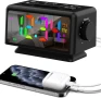 Цифров будилник с 11 динамичен RGB дисплей, снимка 1