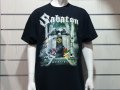 Нова мъжка тениска със ситопечат на музикалната група SABATON - Heroes, снимка 1 - Тениски - 30162547