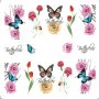 серия 1503-1510 цветя пеперуди Кула 12 в 1 лист татос слайдер ваденки водни стикери за нокти маникюр, снимка 5