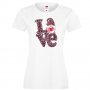 Дамска тениска Love Gnome Valentine's 11, снимка 1 - Тениски - 35552050