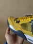Nike Air Jordan 4 Retro Lightning Yellow Pikachu Нови Кецове Обувки Маратонки Размер 39 , снимка 12