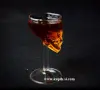 Стъклена чаша за вино ЧЕРЕП, снимка 1