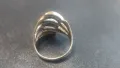 Сребърен дамски пръстен , снимка 2