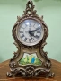 Прекрасен антикварен настолен каминен часовник , снимка 3