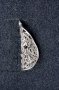 Сребърен медальон / колие - Берковски филигран проба 925 , снимка 2