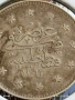 Сребърна монета 2 куруша 1293/г.28 Абдул Хамид втори Османска империя 38754, снимка 4