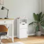vidaXL Страничен шкаф с чекмедже ODDA White 40x24x79 cm, снимка 4