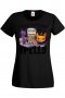 Дамска тениска Coffee Witches And Spells,Halloween,Хелоуин,Празник,Забавление,Изненада,Обичаи,, снимка 1