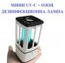 Мини UV-C + ОЗОН Дезинфекционна Лампа - Разпродажба със 70% Намаление , снимка 10