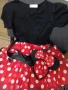 Детски костюм Minnie Mouse Disney, рокля Мини Маус и диадема с ушички и панделка, 150 см, снимка 5