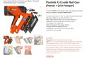 PASLODE Combi Xi - Комбиниран акумулаторен такер като нов!, снимка 9