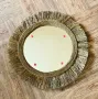 Бохо огледало от рафия. Ръчна изработка! , снимка 7