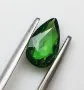 Елегантен Цаворит гранат в шокиращо зелен цвят 0.99кт.! Сертифициран! Нов!, снимка 9
