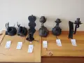 Стари стенни лампи от ковано желязо , снимка 10