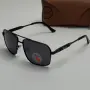 Слънчеви очила Ray-Ban Навигатор нови, поляризирани, черни и златни, снимка 5