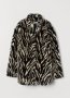 Палто с косъм H&M, снимка 1 - Палта, манта - 44304669