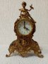 Старинен масивен бронзов часовник, снимка 1 - Антикварни и старинни предмети - 44276561
