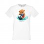 Мъжка тениска bear Splash UP,Мече,Меченце,Животно, Играчка,Изненада,Подарък,Повод,, снимка 7