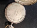 Швейцарски СРЕБЪРЕН джобен часовник 1900г. - 10 РУБИНА - ПРОМОЦИЯ, снимка 14