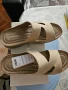 Летни бежови чехли голям размер , снимка 4