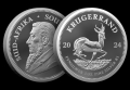 Южна Африка 2024 - 1 OZ - Кругерранд - Сребърна монета, снимка 3