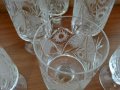 Ретро кристални чаши , снимка 4