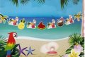 Палма кокос фламинго ананас тропическо хавайско парти банер декор, снимка 1 - Други - 37733428