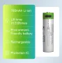 3.7v 14500 USB Li-Ion Акумулаторна Батерия Акумулаторни Батерии, снимка 3