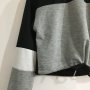 Къса блузка с вързалки, снимка 1 - Блузи с дълъг ръкав и пуловери - 30746884