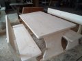 Производство на баварски маси и пейки и мебели от масив, снимка 1 - Градински мебели, декорация  - 36629711
