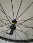Предна шосейна капла Mavic Aksium, оборудвана с външна гума Schwalbe Durano Plus., снимка 2