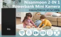 WiFi скрита камера във външна батерия Nisanmoon smart Powerbank, снимка 4